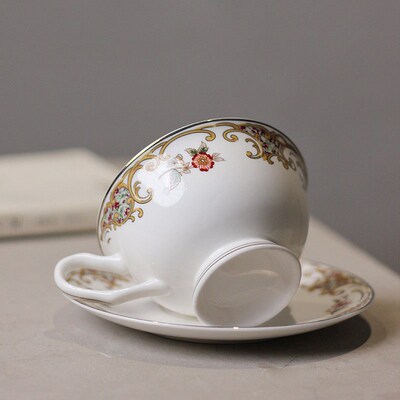 European Bone China ffee Cup Set British Afternoon Tea Set P