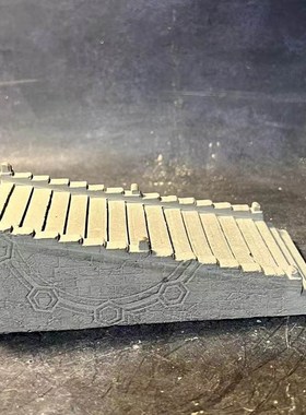 冬官手作 水泥鱼缸造景摆件装饰品苔藓盆水陆缸微缩景观台阶山路