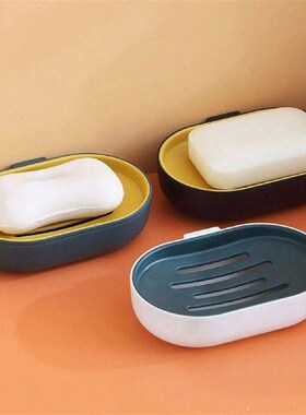 Wall Hanging Shower Soap Cases Durable No Punching Holder