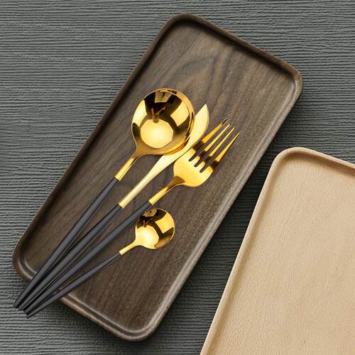 Stainless Steel Cutlery Set Steak Knife Fork Spoon Set Dinne