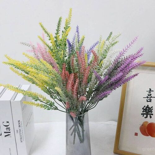 Artificial Flower Plastic Fake Flower Multicolor DIY Floral