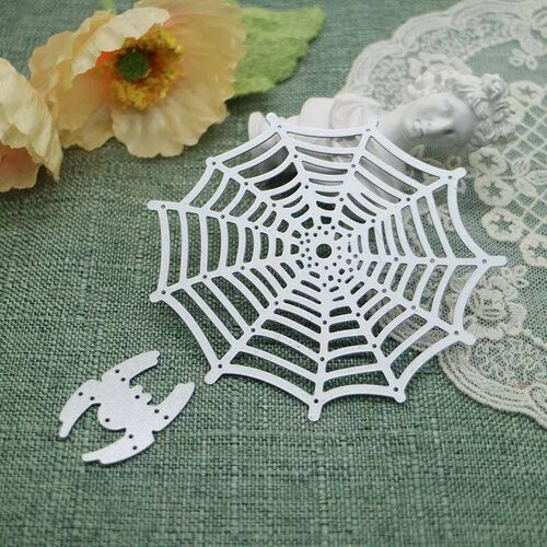 Spider Web Cutting Dies Embossing Handicrafts Mold Scrapbook