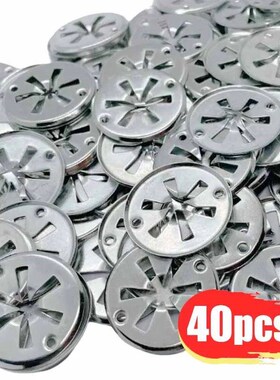 Car Seat Metal Clamping Plate Washer ver Mounting Clips Heat