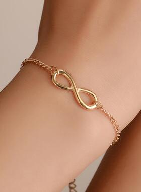 L040 Hot Minimalist Punk Vintage Bijoux Fashion Charm Infini