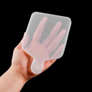 1Pcs Rectangle Round Handle Tray Epoxy Resin Mold Fruit Coas