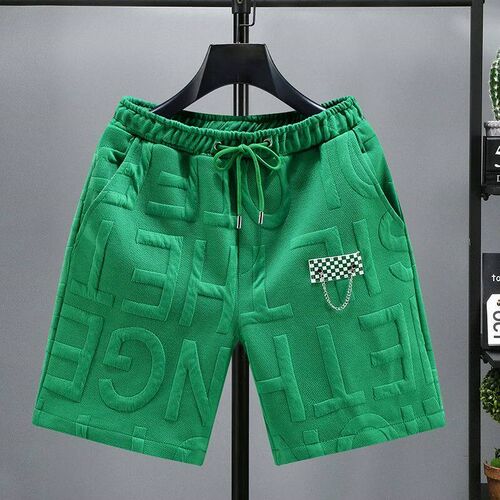 Letters Size 5XL 6XL 7XL New Fashion knitted Shorts Men Comf