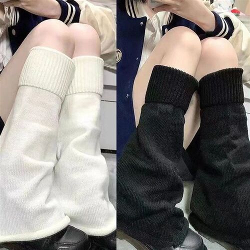 Y2k Winter Leg Warmers Fluffy/Knitted Arm Warmers Gothic Lol