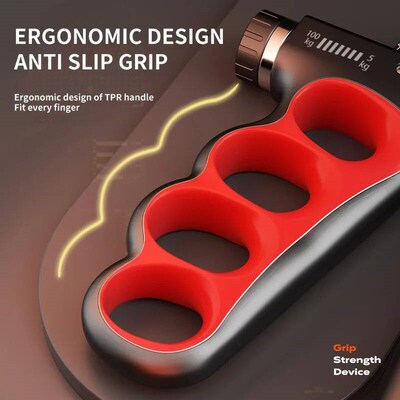 5-100kg Grip Strength Gym Wrist Expander Hand Strengthener A
