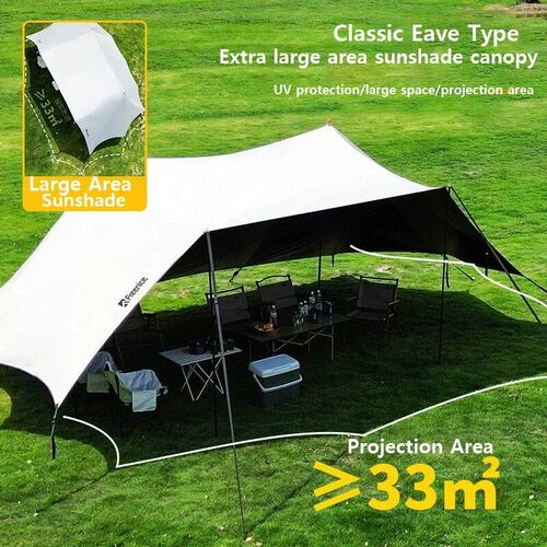 Outdoor Large canopy tent 33m2 Extra large shading area  2~1