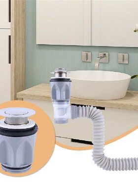 Universal Flexible Sink Drain Pipe Set Retractable