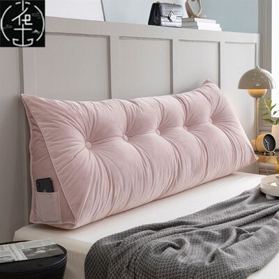 bed cushion double headboard soft pack back cushion pillow