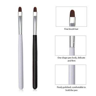 1PC Nail Painting Brush Pen Nail Round Head Phototherapy Pen