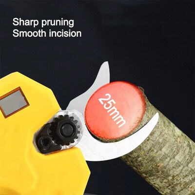 Brushless Electric Pruning Shears Garden Tool Pruner With LE