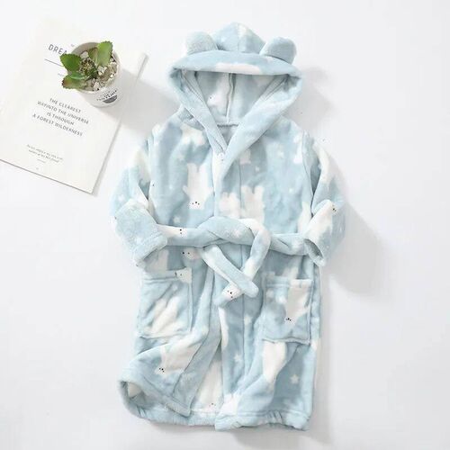 Baby Girls Clothes Winter Flannel Robes for Kids Teen Girls