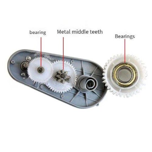 24V RS775 High-Speed Motor Gearbox For Motor Upgrade