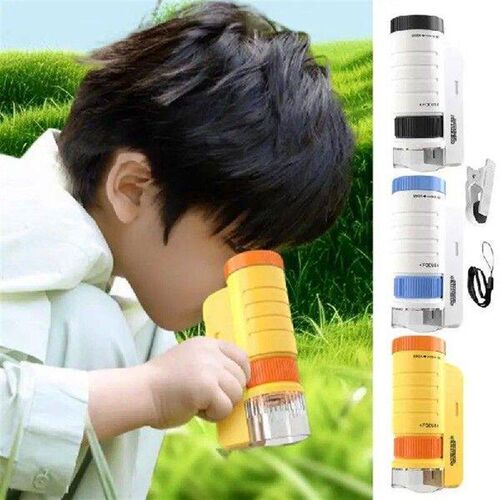 Microscope Kids 60X-120X Portable Handheld Microscope