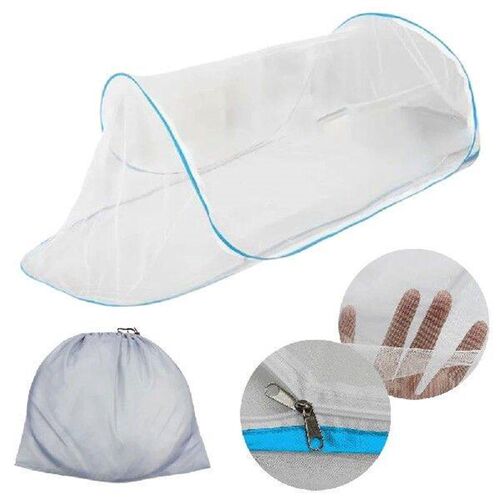 Pop-Up Mosquito Net Tent with Zipper Outdoor Camping