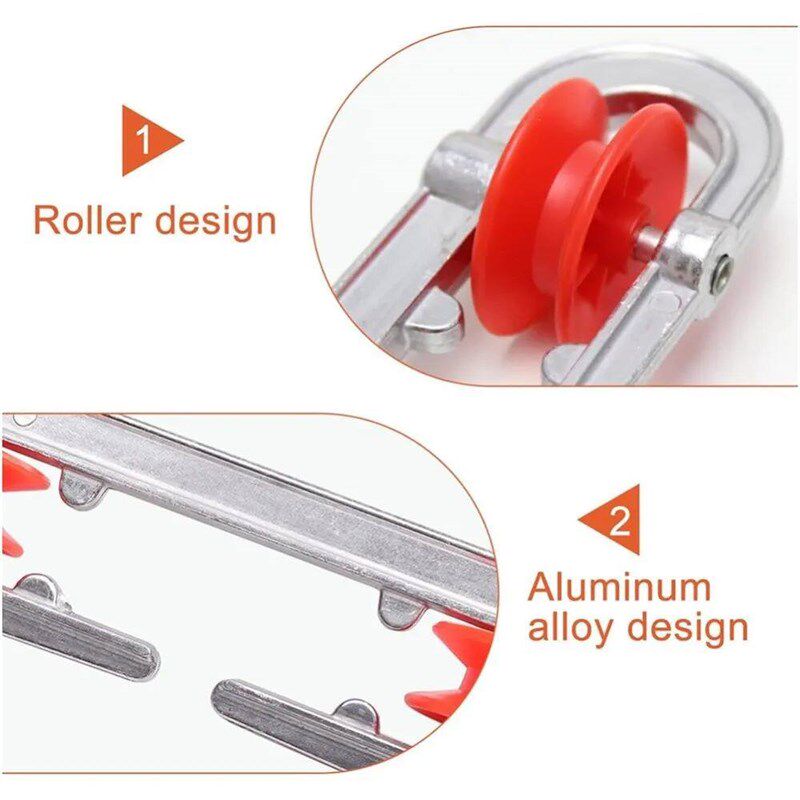 Aluminum Clothesline Spreader Rustproof Easy to Install Laun