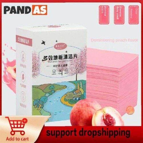 2/4/6PCS Inhibition Floor Cleaning Tablets Blue Floor