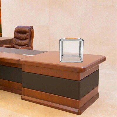 Lottery Box Storage Container Transparent Case Office