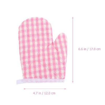 2 Pcs Microwave Gloves Child Baking Kids Girls Toys