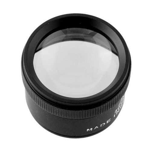 Premium 30x 40mm Measuring Magnifier Magnifying Glass Lens L