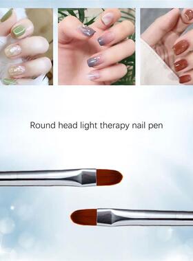 1Pc Nail Art Brush Black Handle Pattern Acrylic UV Gel Exten