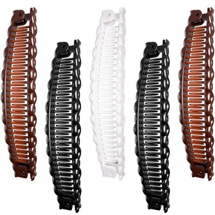 Banana Non Double Combs Women Claws for Clips Hair Slip