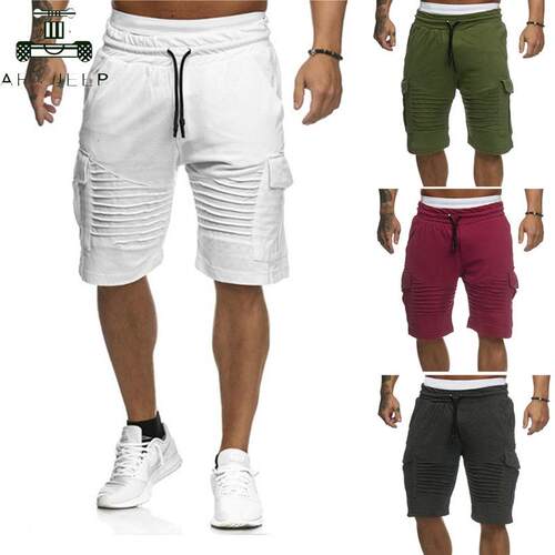 rs Fashion Men Plus Size 3XL Trousers Sweatpants Short Homme