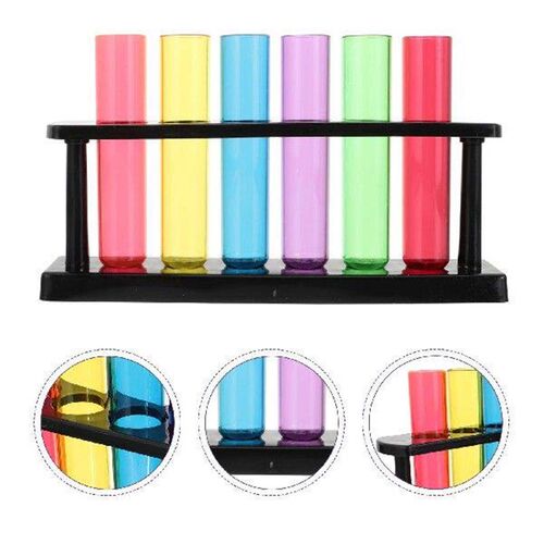 Test Tube Vial Tubes for Science with Cover Terrarium