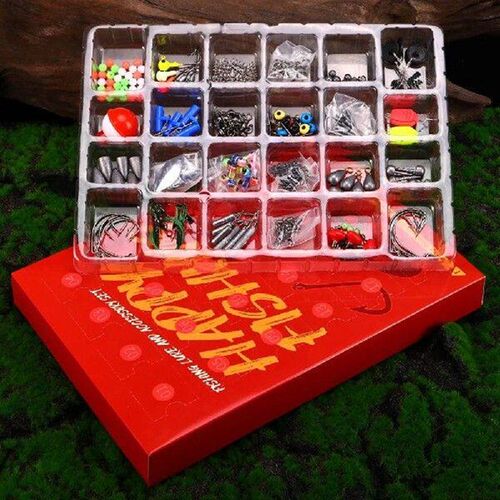 Fishing Accessories Kit with Jig Hooks Beads Sinkers Weight