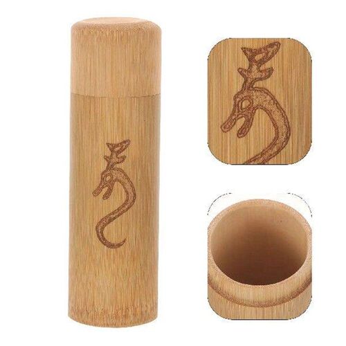 Airtight 4 x Loose 15cm Travel Size Loose Tea Bamboo