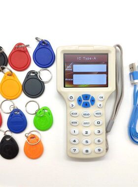 English Rfid NFC Copier Reader Writer Cloner Copy 10 Freque