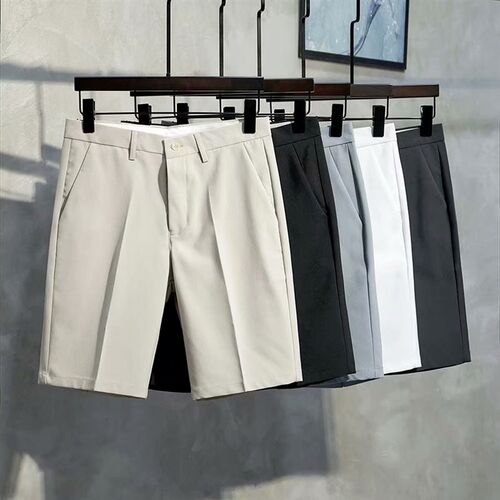 Men Summer Shorts Korean Fashion Business Shorts Casual Chin
