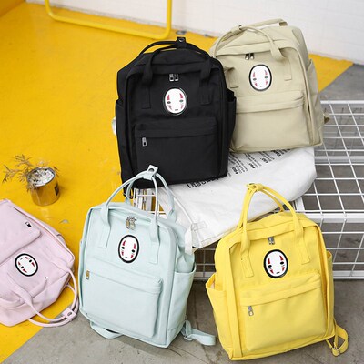 2020 Nylon School Bags for Teenager Girls Black Cute Women S