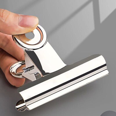 Stainless Steel Multi-functional Metal Clamp Paper Clips Str