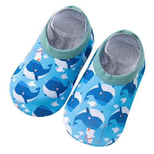 Baby Kids Boys Girls Cartoon Swim Water Shoes Barefoot Aqua