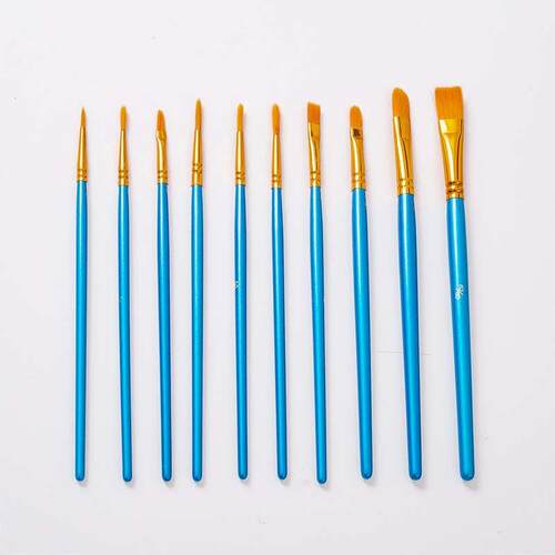 Hook line acrylic painting brush gouache watercolor pen 10 p