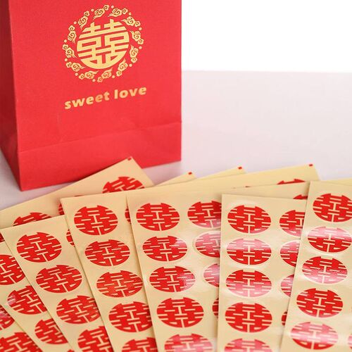 Wedding Wedding Supplies Mini Happy Word Sticker Egg Sticker