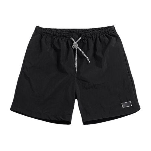 Men Casual Breathable Quick Dry Pants Pockets Beach Solid Co