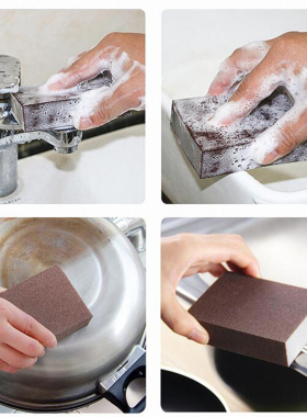 1/2/4/5/6/8Pcs Magic Sponge Eraser Carborundum Removing Rust