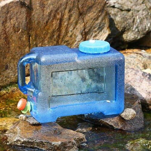 Water Bucket with Faucet 12L Large Capacity Water Container
