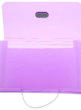A6 Expanding File Folder Buckle Wallet Organ Bag 13 Grid