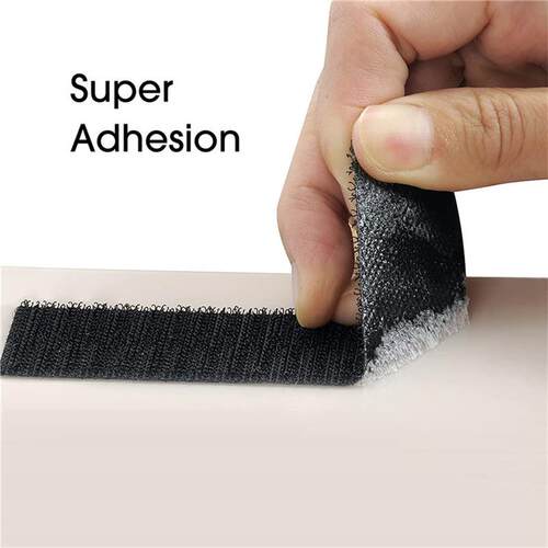 1Meter Strong Self Adhesive Hook and Loop Fastener Tape Nylo