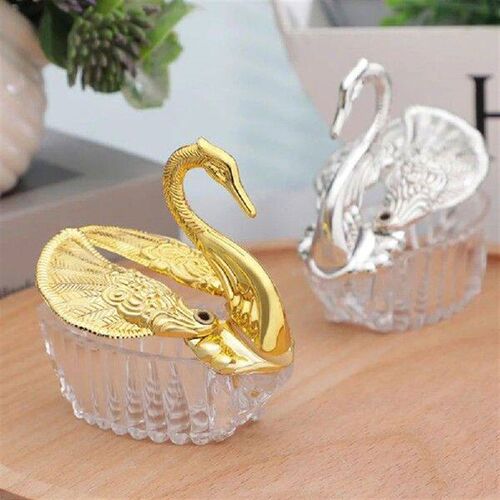 12 Pcs Candy Box Swan Shape Delicate Container Home Decor