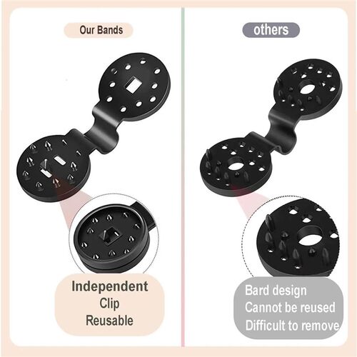 10-100pcs Sun Shade Net Clip Sunshade Net Fixing Clip Greenh
