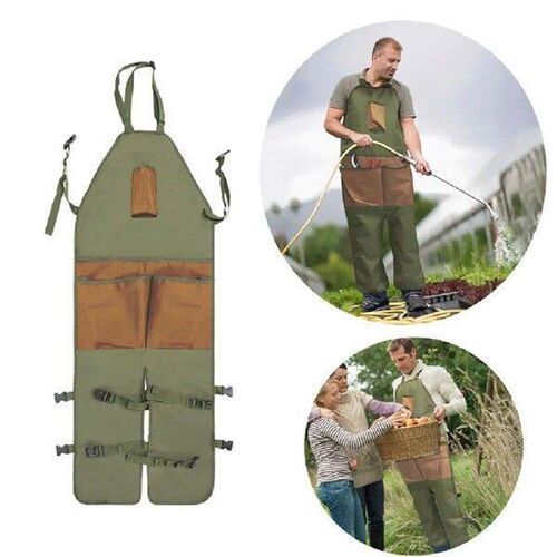 Work Aprons Carpenters Working Canvas Apron with Pockets