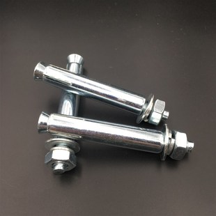 膨胀螺丝加长镀锌膨胀螺栓金属胀栓拉爆空调外膨胀丝MM8M10M