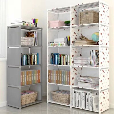 Multi-layer Simple Bookshelf Easy Assembly Bookase Easy Asse