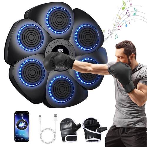 Smart Music Boxing Machine With Boxing Gloves Wall-Mounted P